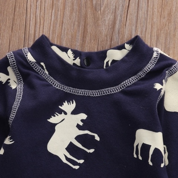 INFANT BOYS “DON’T MOOSE WITH ME” SIZE 6-9 MONTH - Picture 5 of 8